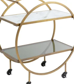 Drinkvagn Loft - Mässing - KARE Design