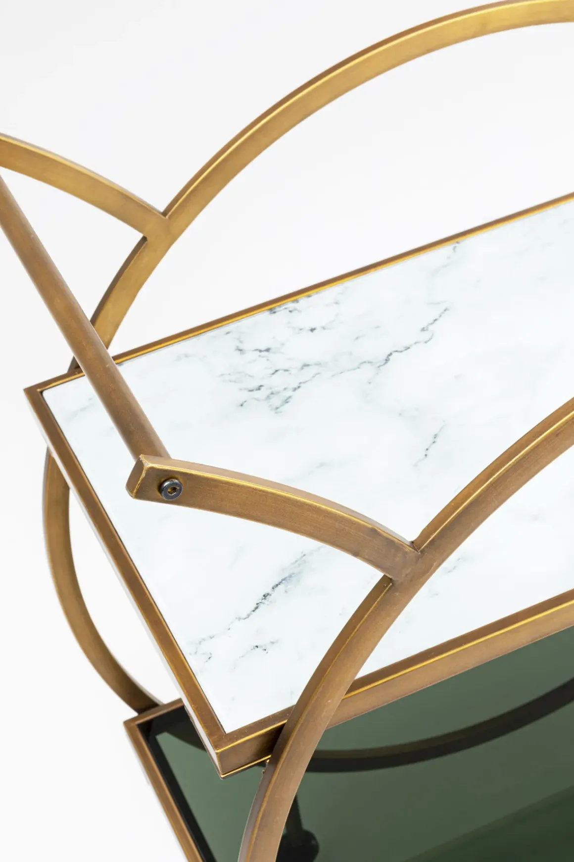 Drinkvagn Loft - Mässing - KARE Design