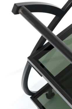 Drinkvagn Loft - Svart Stål/Glas - KARE Design