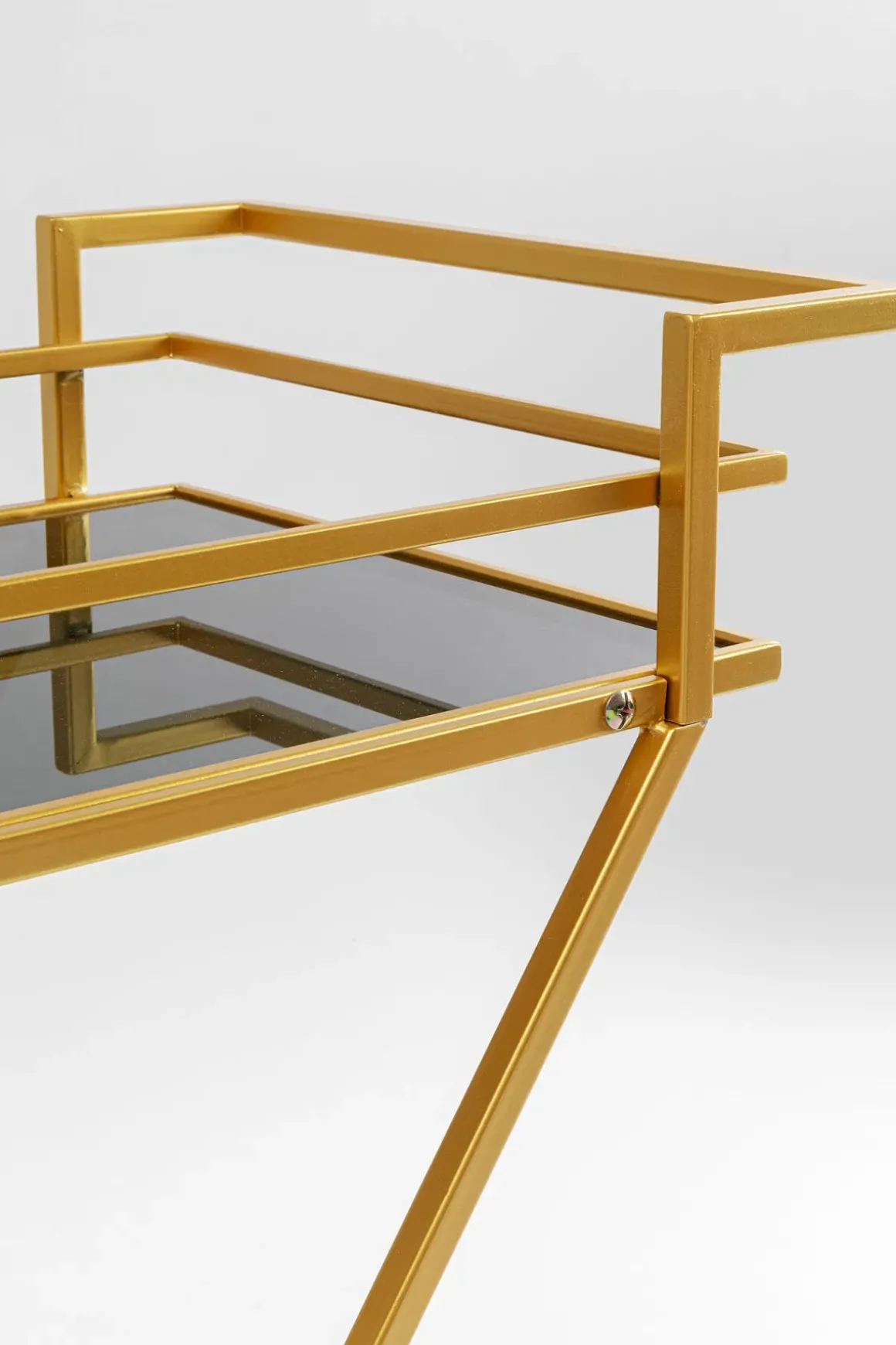 Drinkvagn Pyramids - Guld /Svart - KARE Design