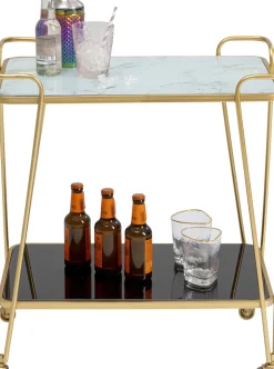 Drinkvagn West Coast - Guld - KARE Design
