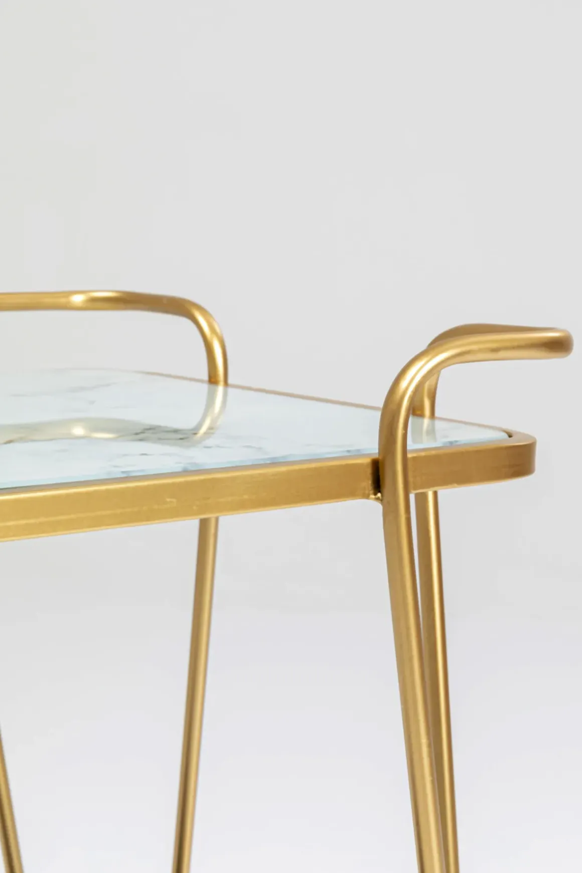Drinkvagn West Coast - Guld - KARE Design