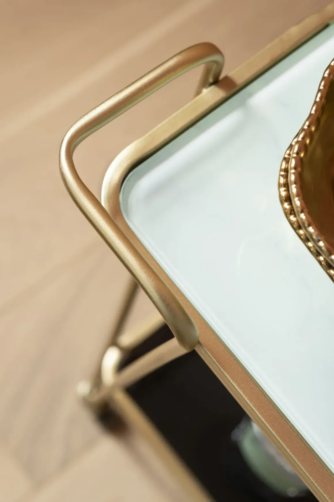 Drinkvagn West Coast - Guld - KARE Design
