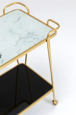 Drinkvagn West Coast - Guld - KARE Design
