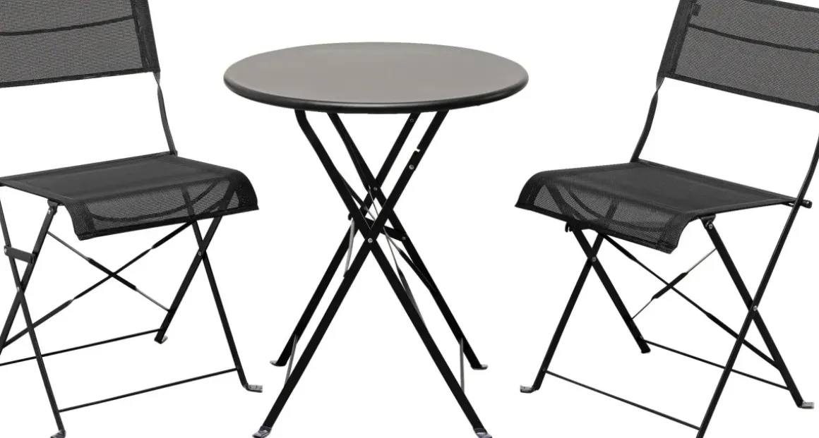 Fällbart bord Trädgård Balkong - 60cm - KARE Design