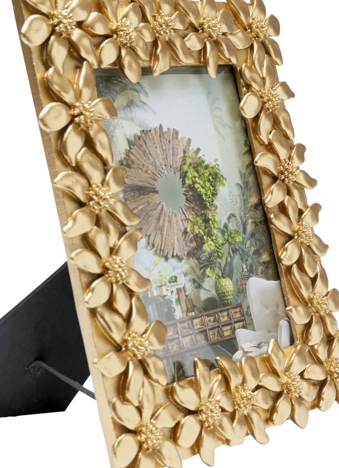 Fotoram Flower Guld, 21x26cm - KARE Design