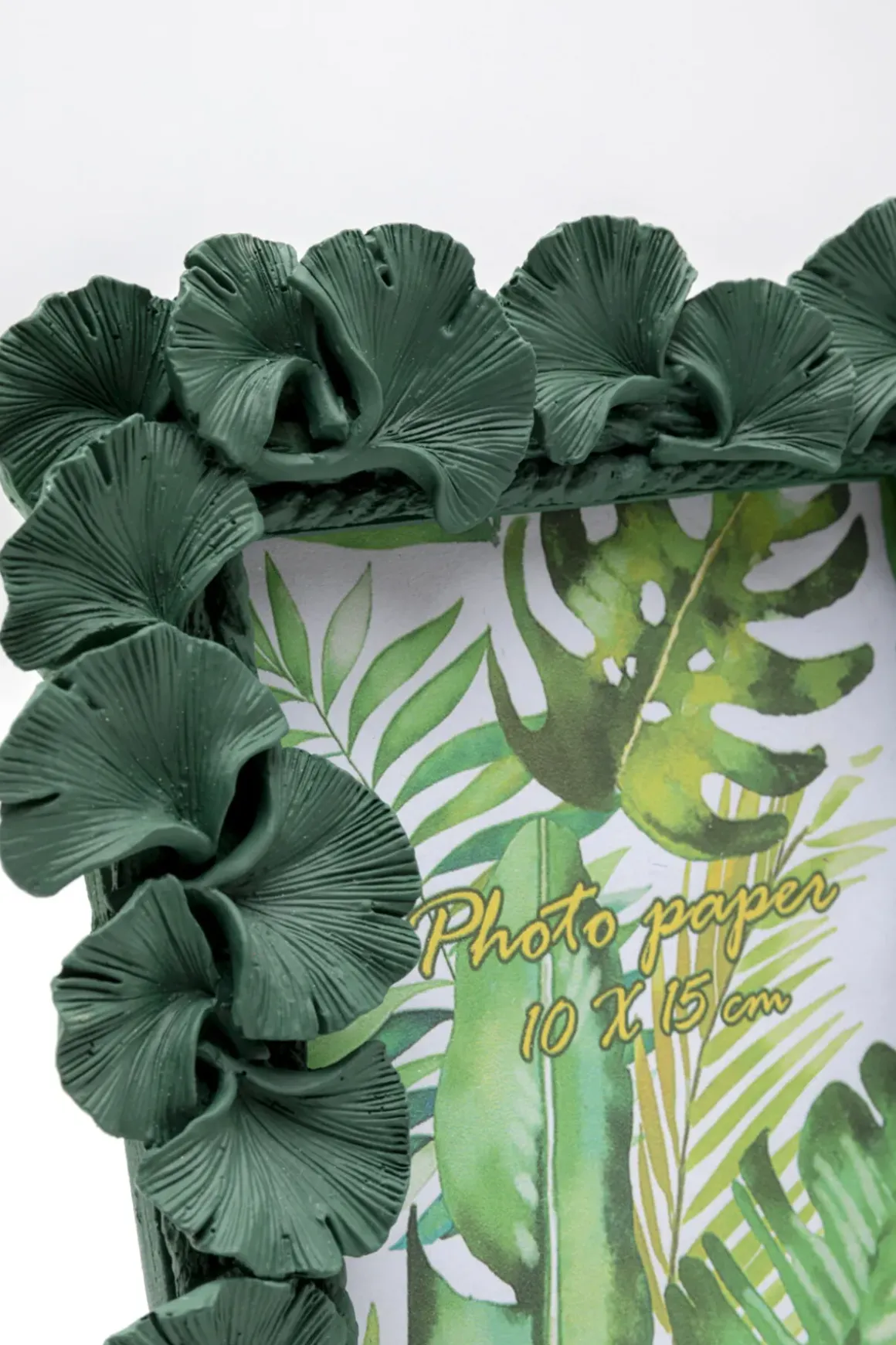Fotoram Ginkgo Leaf - Grön, 17x20cm - KARE Design
