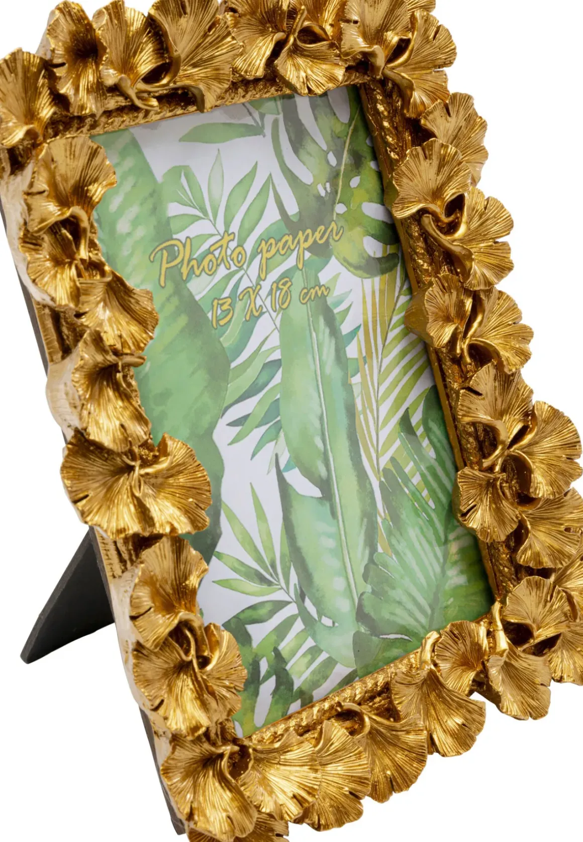 Fotoram Ginkgo Leaf - Guld, 20x24cm - KARE Design