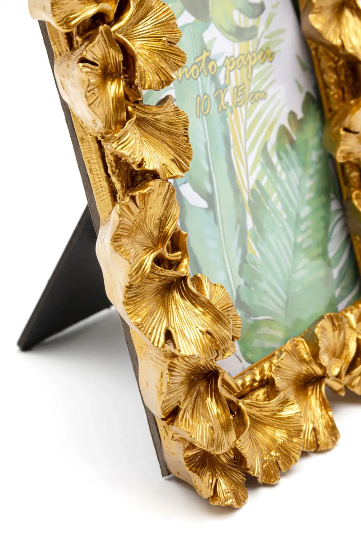 Fotoram Ginkgo Leaf - Guld, 17x20cm - KARE Design