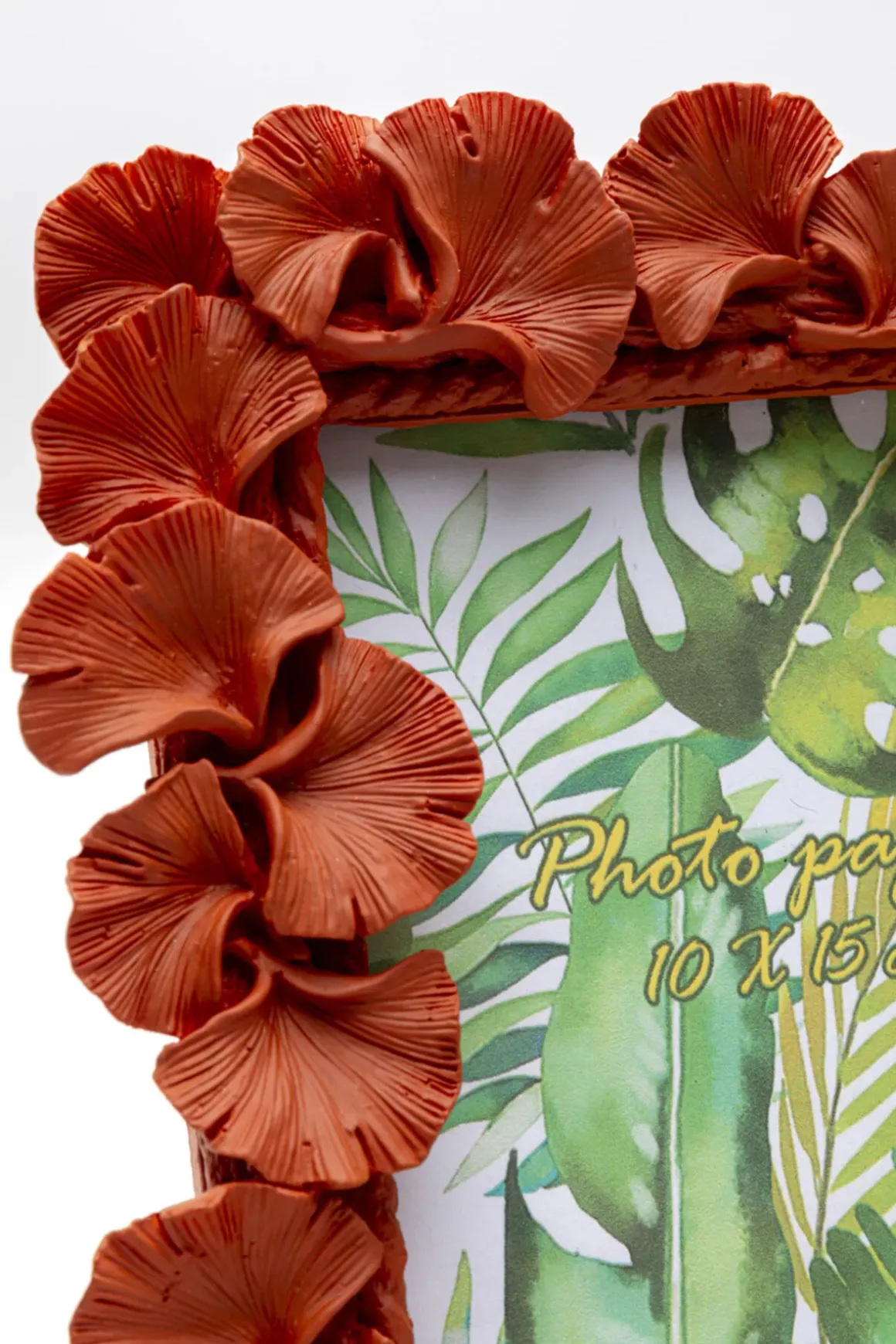 Fotoram Ginkgo Leaf - Orange, 17x20cm - KARE Design