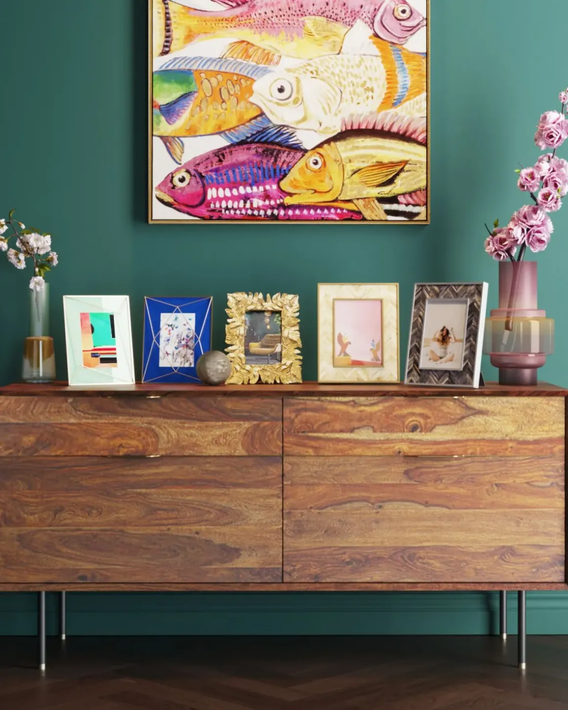 Fotoram Gold Leaves - Guldblad - KARE Design