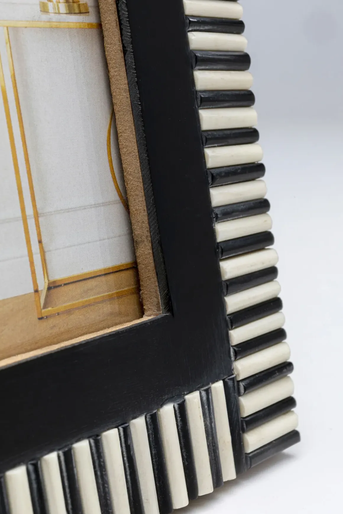 Fotoram Zebra - Svart/vit, 17x22cm - KARE Design