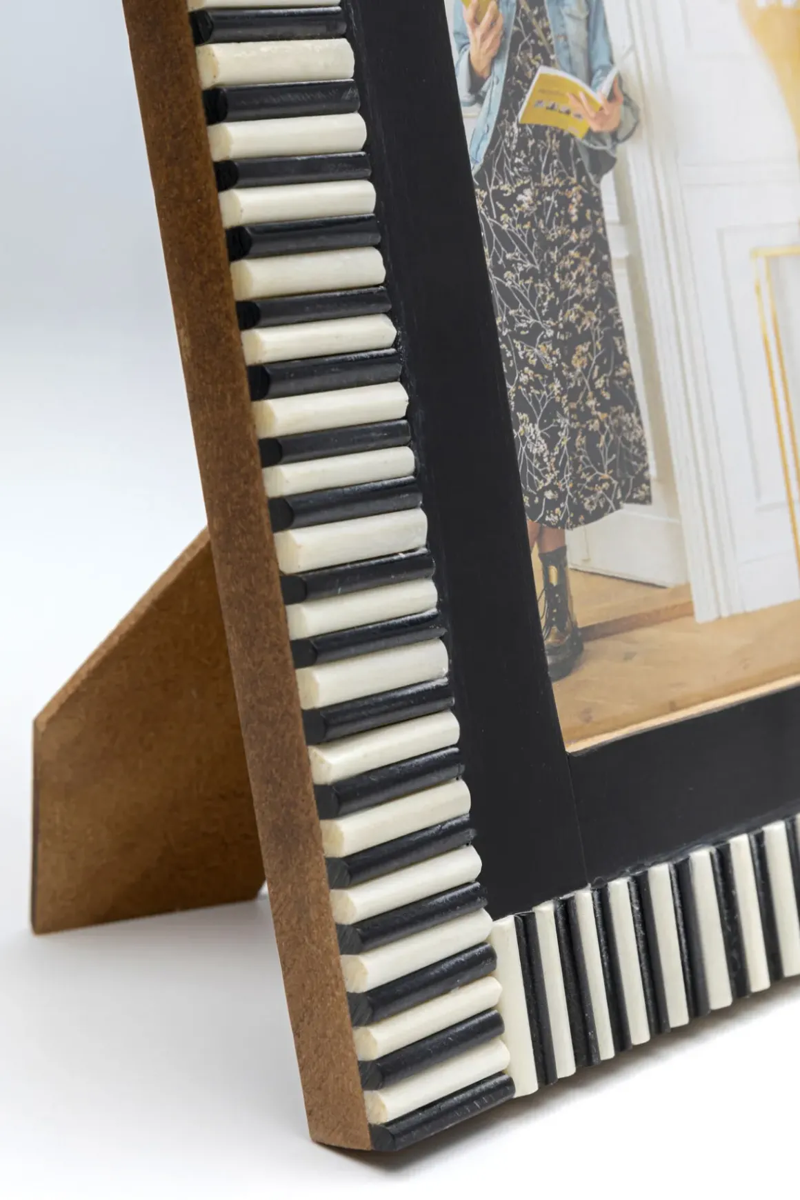 Fotoram Zebra - Svart/vit, 17x22cm - KARE Design