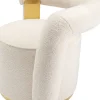 Fåtölj Amuse - Cremevit/Guld - KARE Design