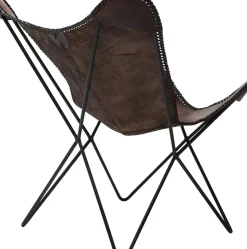 Fåtölj Butterfly Brun Econo - KARE Design