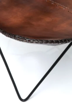 Fåtölj Butterfly Brun Econo - KARE Design
