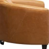 Fåtölj Cigarr Lounge - Ljusbrunt Läder - KARE Design