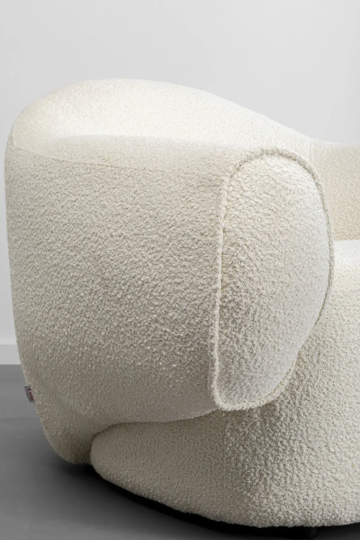Fåtölj Dreamy - Boucle Cream - KARE Design
