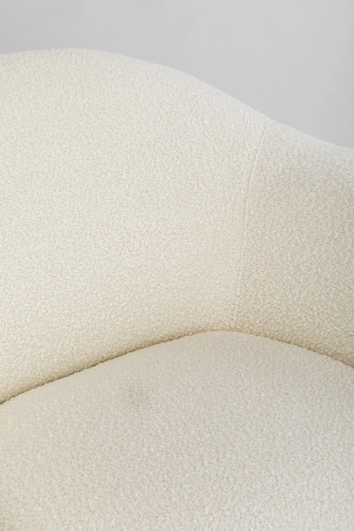 Fåtölj Dreamy - Boucle Cream - KARE Design
