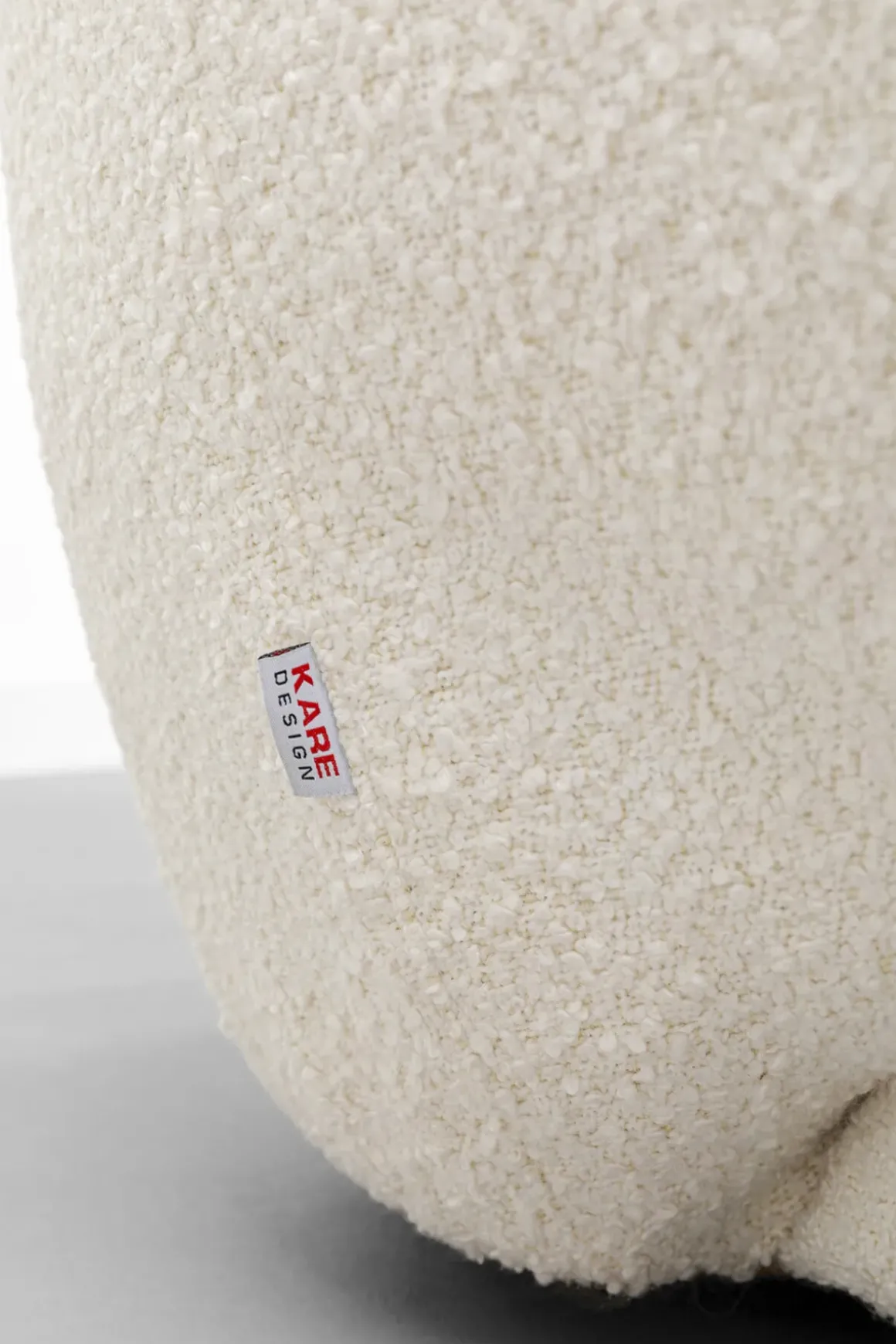 Fåtölj Dreamy - Boucle Cream - KARE Design