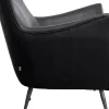 Fåtölj Goldfinger Smart - Svart Läder - KARE Design