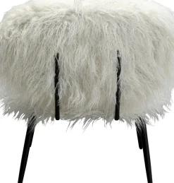 Fåtölj Hairy - Vit - KARE Design