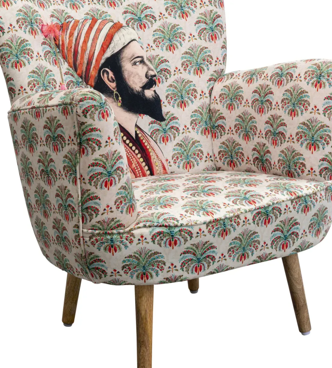 Fåtölj Maharaja - Flerfärgad - KARE Design
