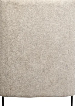 Fåtölj med Pall Quinn Hög - Beige - KARE Design