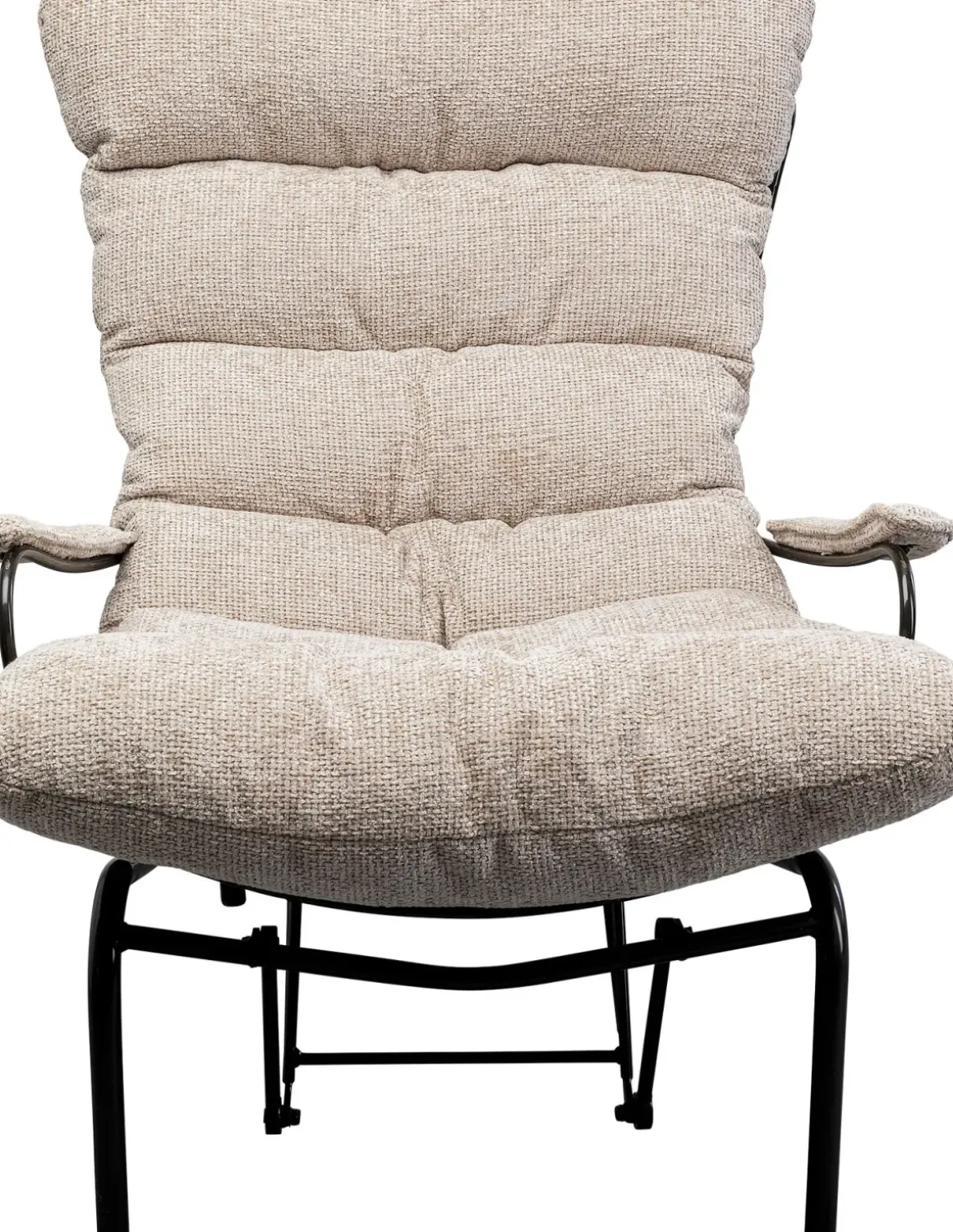 Fåtölj med Pall Vienna - Swing Beige - KARE Design