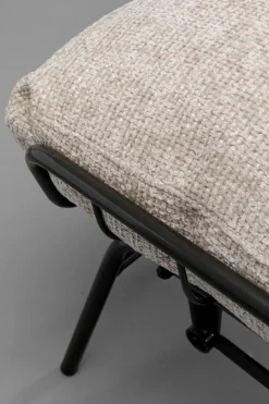 Fåtölj med Pall Vienna - Swing Beige - KARE Design