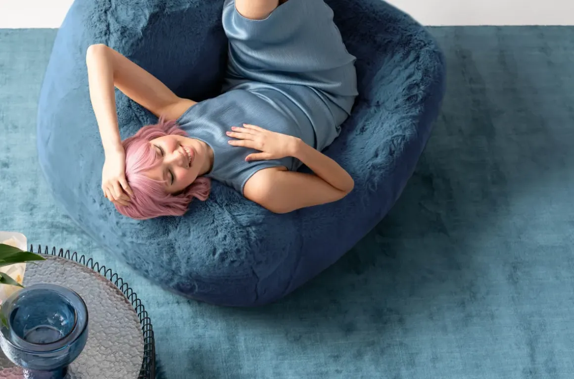 Fåtölj Mika - Blå - KARE Design