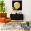 Fåtölj Nonna - Öronlappsfåtölj Rost/Orange - KARE Design