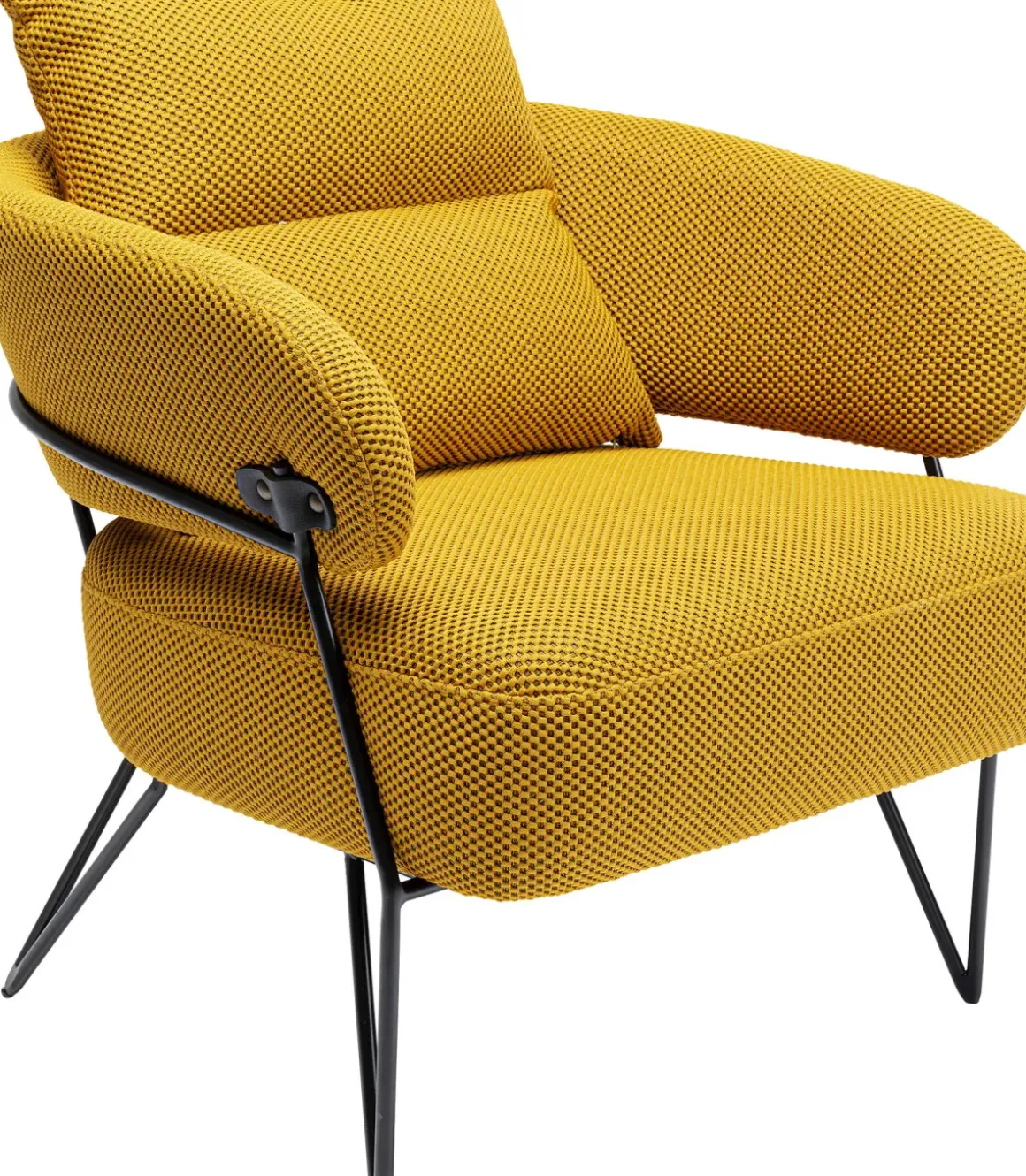 Fåtölj Peppo - Gul - KARE Design