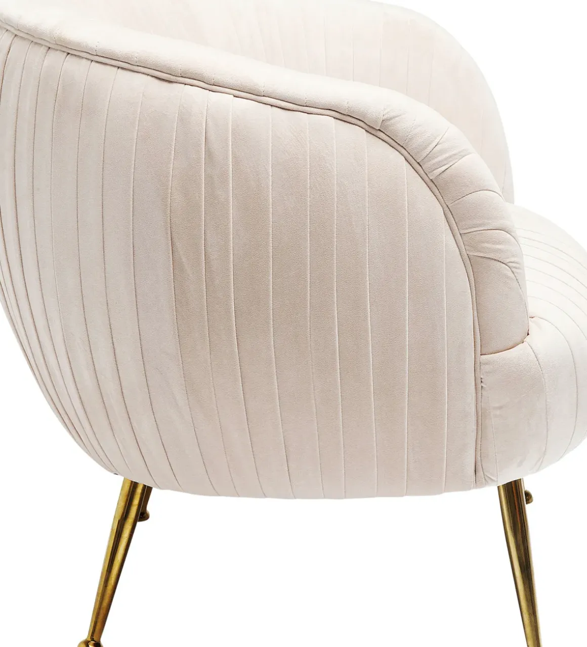 Fåtölj Perugia - Beige Teddy - KARE Design
