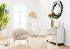 Fåtölj Perugia - Beige Teddy - KARE Design