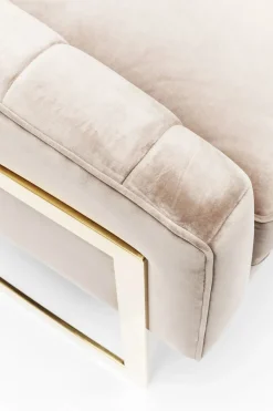 Fåtölj Rure Elegance - Beige/Mässing - KARE Design
