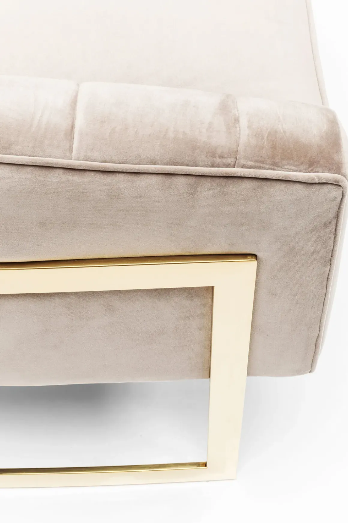 Fåtölj Rure Elegance - Beige/Mässing - KARE Design