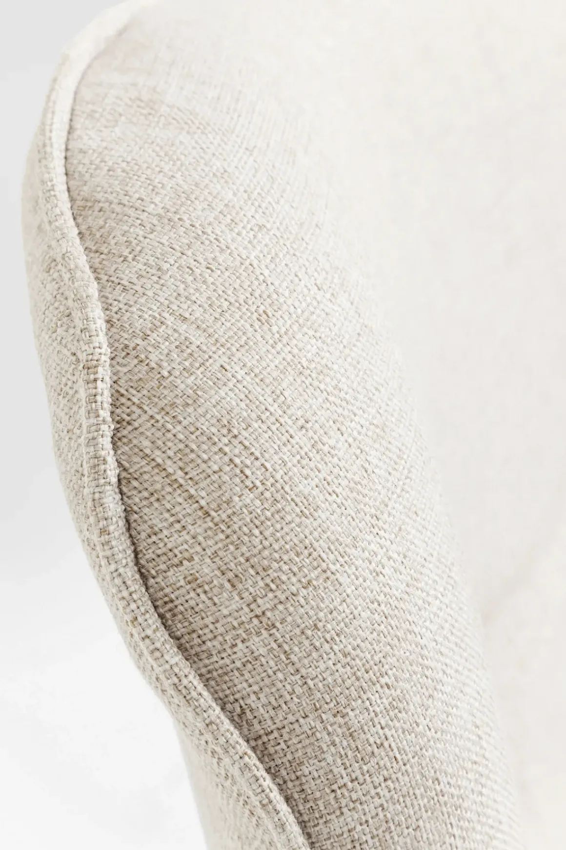 Fåtölj Vicky - Ljus Beige/Träben - KARE Design