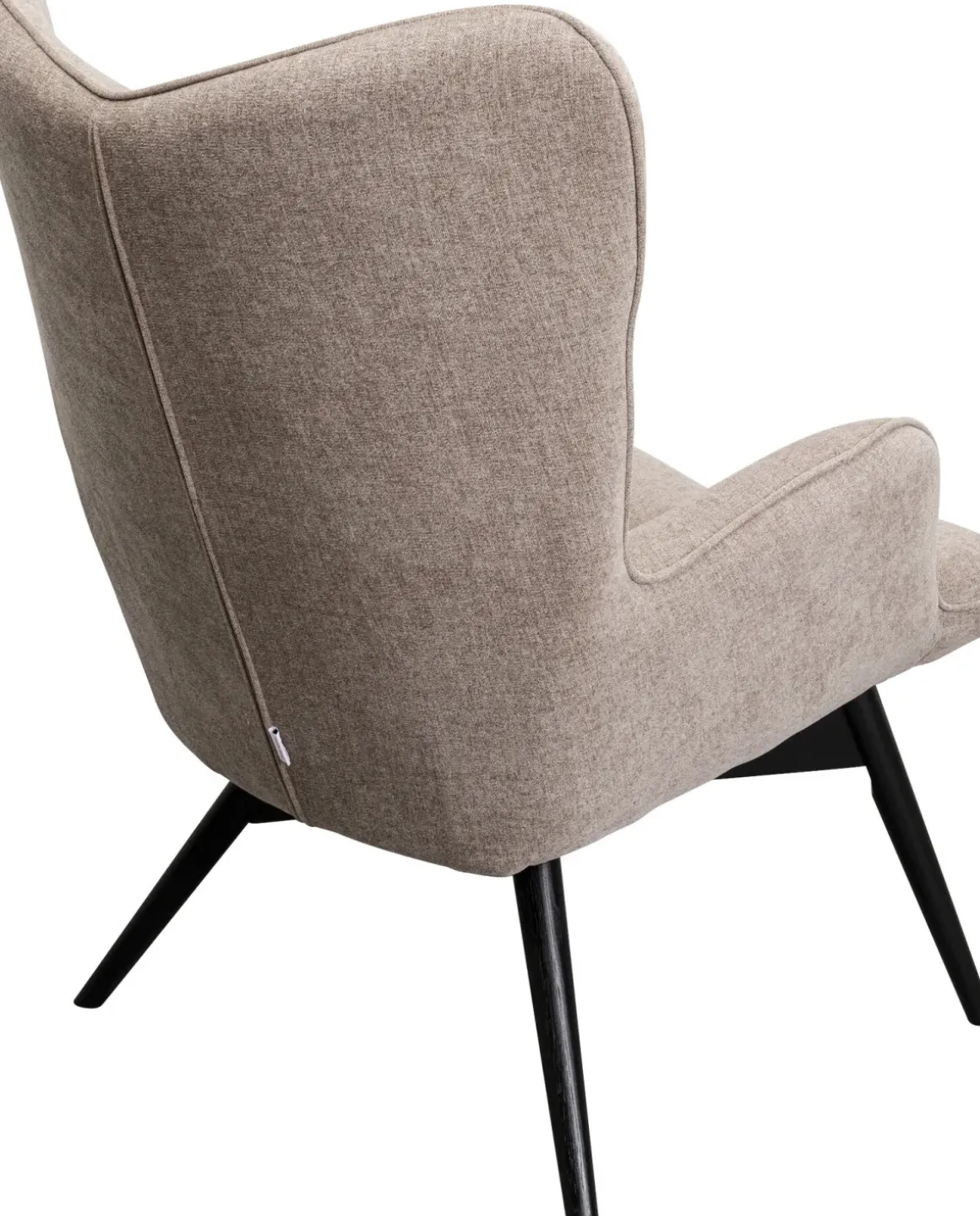 Fåtölj Vicky - Ljusbrun/Svarta Ben - KARE Design