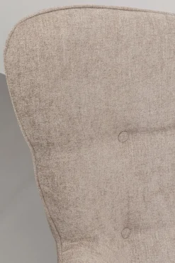 Fåtölj Vicky - Ljusbrun/Svarta Ben - KARE Design