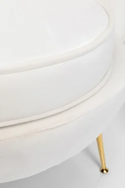 Fåtölj Water Lily - Beige Sammet - KARE Design