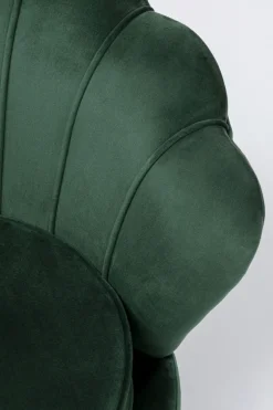 Fåtölj Water Lily - Guld/Mörkgrön - KARE Design