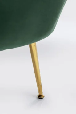 Fåtölj Water Lily - Guld/Mörkgrön - KARE Design