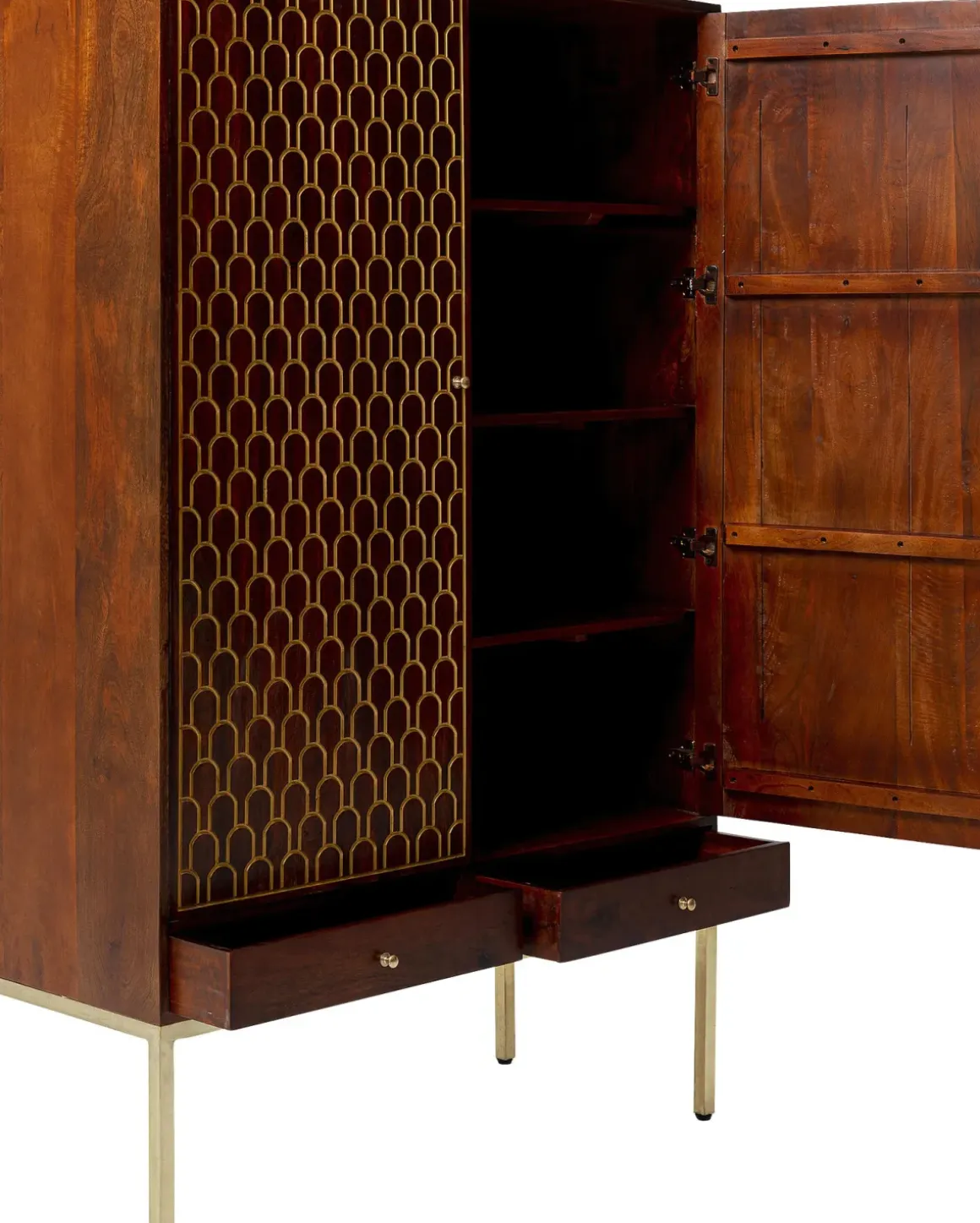 Garderob Muskat - Högskåp i Orientalisk Stil, 180x115cm - KARE Design
