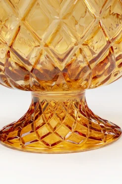 Glasbehållare med tappkran Pineapple - Bärnsten - KARE Design