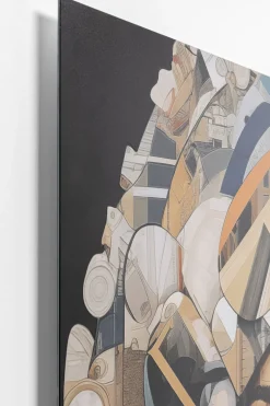 Glastavla Art Geo Women 3D, 120x120cm - KARE Design