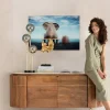 Glastavla Elephant Journey - Elefant, 60x40cm - KARE Design