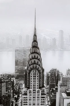 Glastavla Manhattan View, 120x80cm - KARE Design
