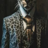 Glastavla Mister Leo, 100x150cm - KARE Design