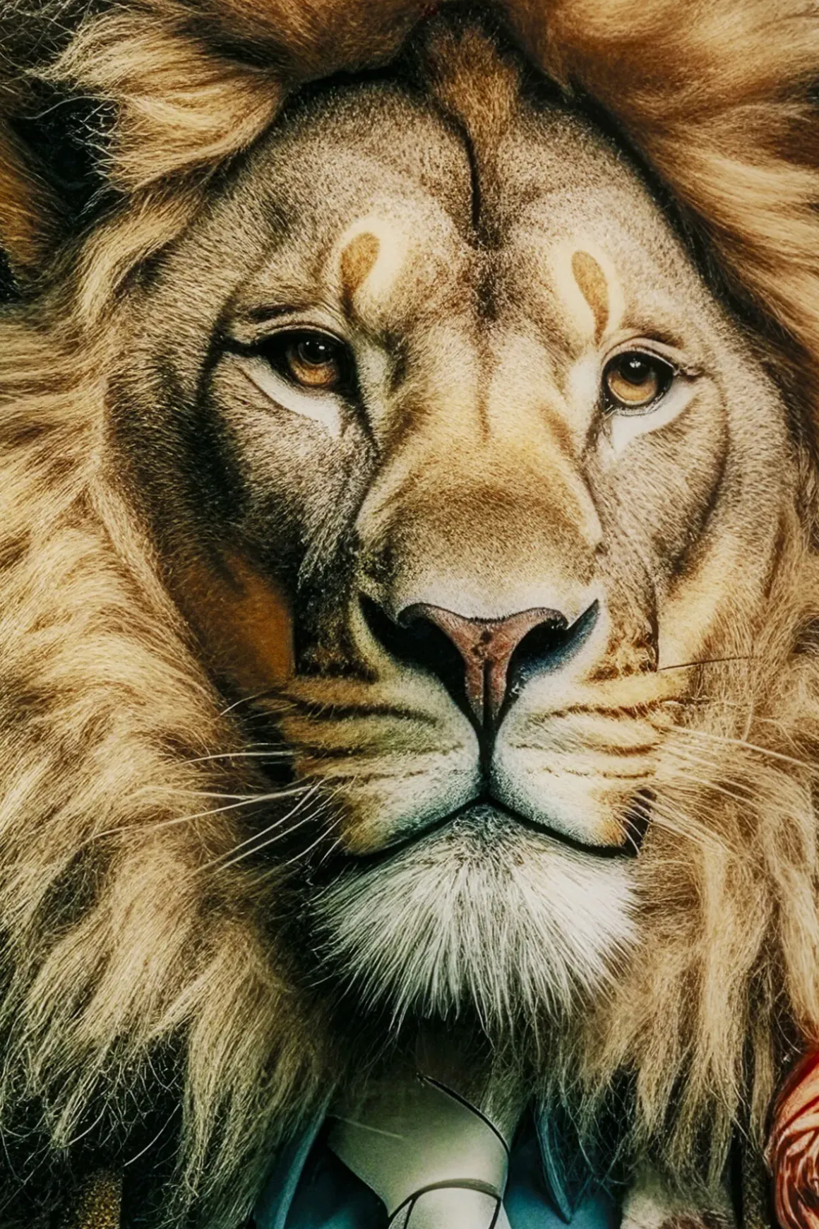 Glastavla Mister Lion, 150x100cm - KARE Design